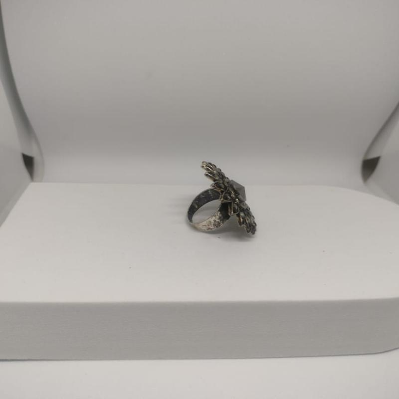 OXIDISED RING 7