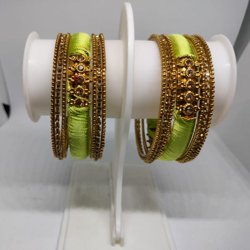 MAHIRA BANGLES - LIGHT GREEN