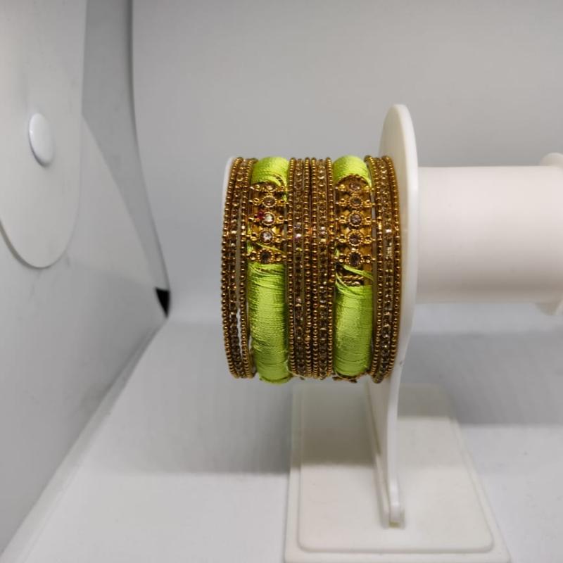 MAHIRA BANGLES - LIGHT GREEN