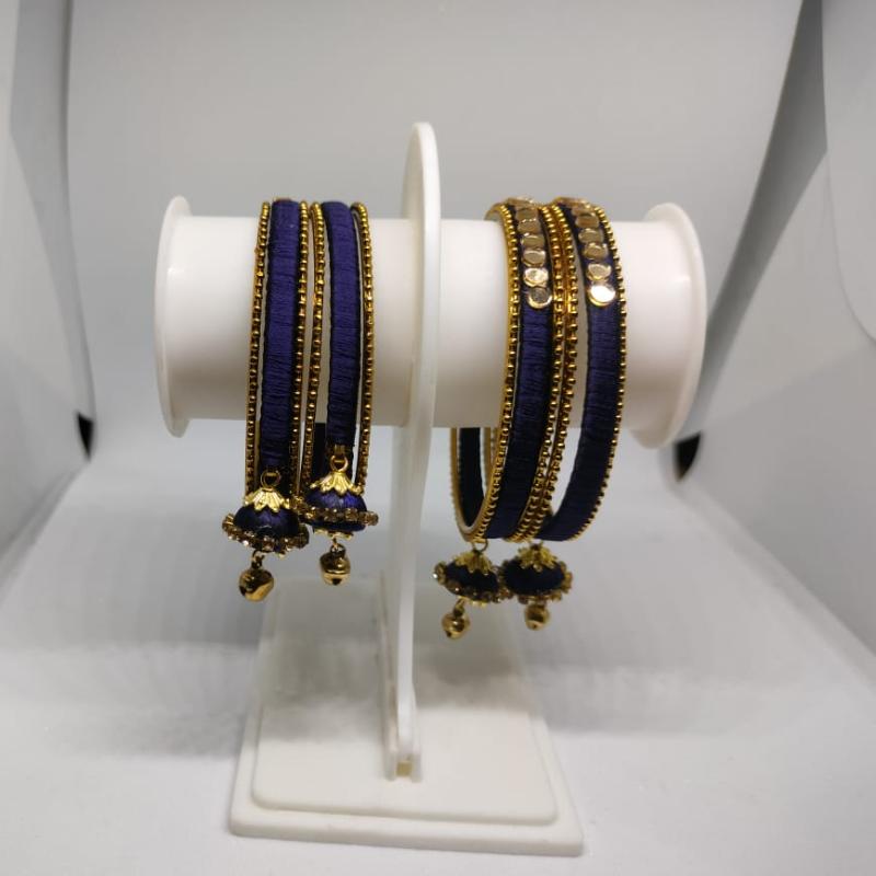 MAANYA BANGLES - NAVY BLUE