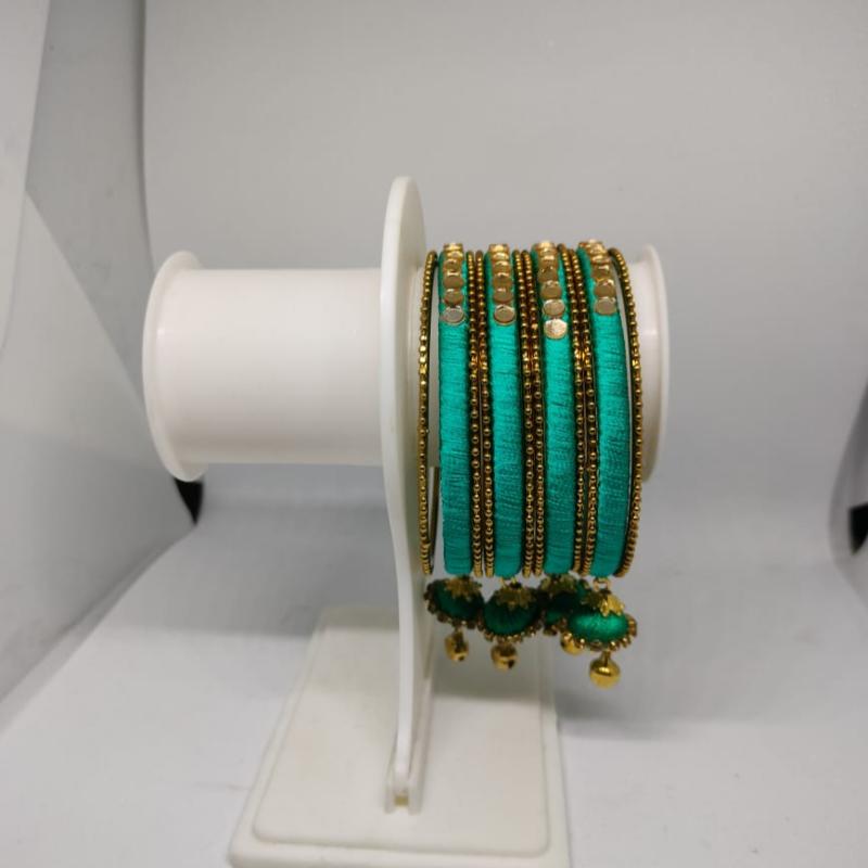 MAANYA BANGLES - FLOURESCENT BLUE